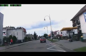 Szef powiatowej policji w Chojnicach jeździ jak pirat drogowy