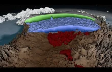 Ciekawy filmik pokazujący strukturę ogromnego lądolodu grenlandzkiego