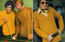 Moda męska lat 70, piekne czasy :D