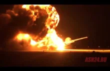 Katastrofa bombowca Tu-95 na lotnisku Ukrainka w rejonie Amur, Rosja