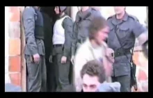 I Zlot Międzymiastówki Anarchistycznej Gdańsk 30-10-1988, wjazd SB i ZOM...