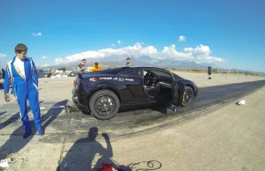 Lamborghini Gallardo Nera ustanowił rekord świata na jedną mile (Wideo