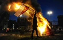 Święto Niepodległości w Warszawie. Tęcza znów w płomieniach!