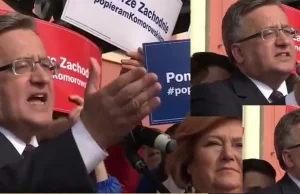 Gdyby to Duda albo Kaczyński wrzeszczeli na wiecach w stylu Komorowskiego....