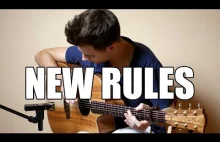 Dua Lipa - New Rules na jednej gitarze w wykonaniu Polaka!