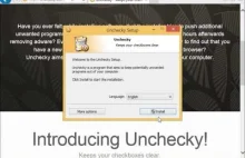 UnChecky - rozwiązanie problemu na instalatory z niechcianymi dodatkami
