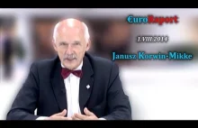 €uroRaport - Janusz Korwin-Mikke 1.08.2014