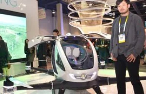 Pierwszy na świecie dron pasażerski zaprezentowany. Consumer Electronics Show