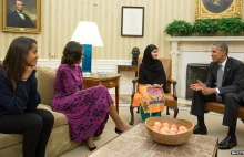 Wróg #1 Islamistów spotyka się z Obamą
