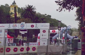 Malaga Maraton - miało być święto biegaczy, była powódź
