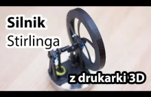 Silnik Stirlinga wydrukowany na drukarce 3D