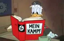 Kaczor Donald jako Nazista