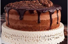 Tort czekoladowy z musem czekoladowym - I Love Bake