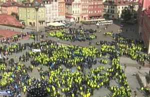 To ma być największa demonstracja służb w historii. Mundurowi w Warszawie....