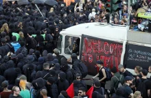 Niespokojnie w Hamburgu przed szczytem G20. Miasto w dużym stopniu sparaliżowane