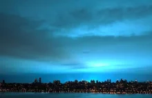 Nowy Jork: Wybuch spowodował niesamowity efekt na niebie