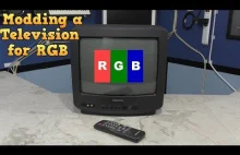 Modding a TV to use RGB input - [The 8-Bit Guy]