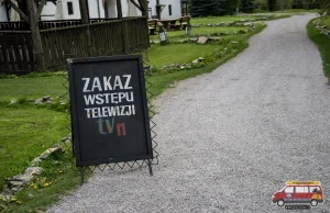 Zamek rycerski w Sobkowie - dwór obronny z zakazem wstępu dla telewizji TVN