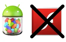 Google Android 4.1 Jelly Bean bez obsługi Adobe Flash