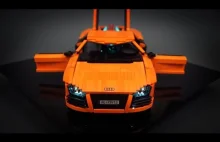 Audi R8 V10 w wersji z Lego Technic