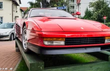 Ferrari Testarossa przyciąga klientów do sopockiej restauracji i hotelu