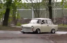 Trabant który upadł za nisko....