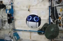 Int-Ball - dron z wnętrza stacji orbitalnej