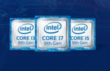 8 nowych procesorów Intela w tym jeden zapowiadający technologię 10...