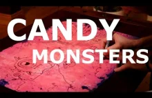 Candy Monsters Spray Painting