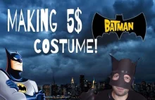 Making BATMAN Costume for 5$! [Eng Subtitles