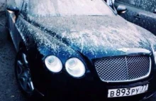 Bentley GT zalany betonem! FILM