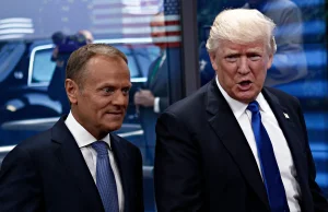 Donald Tusk ostro krytykuje Trumpa