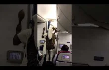 Król Nigerii leci rejsowym samolotem