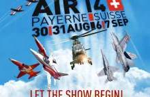 AIR14 PAYERNE - rusza największe Airshow w Szwajcarii