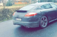 Kierowca Porsche uciekał przed policją. Miał powód... Był nietrzeźwy