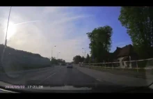 Wypadek z udziałem motocyklisty