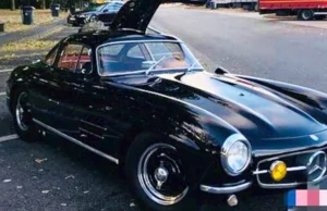 250 000€ za zwrot skradzionego Mercedesa 300SL
