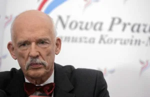 Janusz Korwin-Mikke nie znalazł sojuszników. Nie będzie wspólnej frakcji w PE