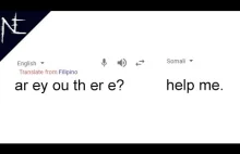 Niepokojące odpowiedzi Google translate