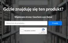 wyszukiwarka lokalizacji magazynów Gearbest