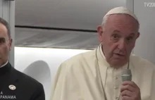 Papież Franciszek: Trzeba wprowadzić edukację seksualną do szkół
