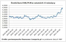 Walutowe szaleństwo. Euro drożeje-jak długo jeszcze?