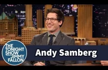 Aktor i komik Andy Samberg o swoim koncie na fb