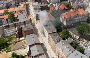 Wybuch gazu w centrum Bytomia. Lądował helikopter LPR