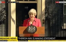 Theresa May rezygnuje ze stanowiska premiera [na żywo