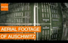 Przelot dronem nad Niemieckim Nazistowskim Obozem Koncentracyjnym Auschwitz