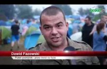 Dawid 'Faza' Fazowski na Woodstock'u mówi o swoich planach