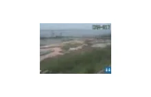 Osunięcie ziemi niszczy port rzeczny w Brazylii