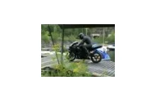 GHOST RIDER vs POLICE RELAX GSX R