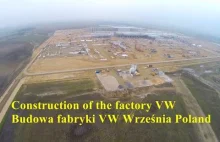 Budowa fabryki VW we Wrześni